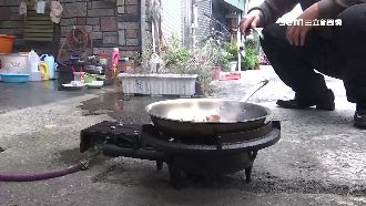 門口煎肉被嫌油煙重　屋主反控燒金紙
