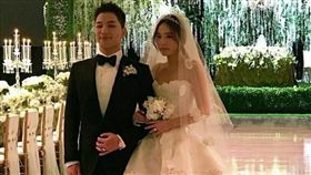 太陽婚禮,太陽,閔孝琳。（圖／翻攝自微博）