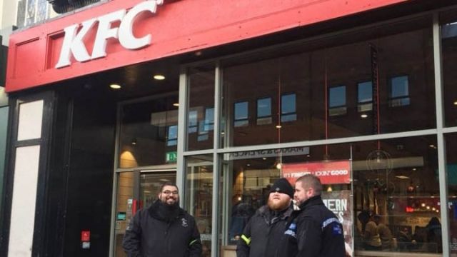 為護客人安全　英國麥當勞有駐點保全