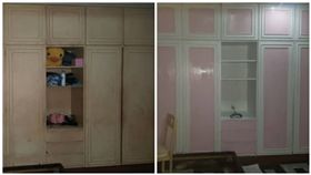 改造,客廳,粉刷,改造,油漆,櫥櫃,家具／爆廢公社