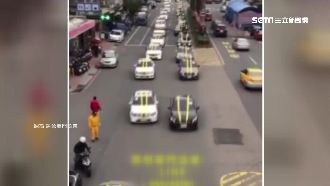 苗栗角頭告別式　200輛雙B送行