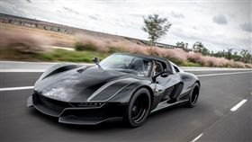 美國超跑Beast Alpha X Blackbird。（圖／翻攝Rezvani網站）