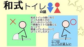 「蹲式馬桶」要這樣上！日人揭正確用法　網友：蹲錯20年
翻攝自三日月ネコ《推特》
