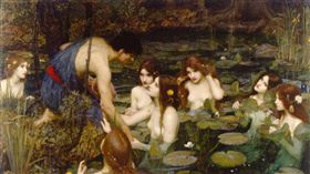 海拉斯和水仙,Hylas and the Nymphs,MeToo運動,曼徹斯特美術館 ▲圖／翻攝自Manchester Art Gallery臉書