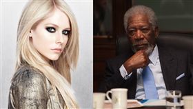 摩根費里曼（Morgan Freeman）／臉書、艾薇兒／推特