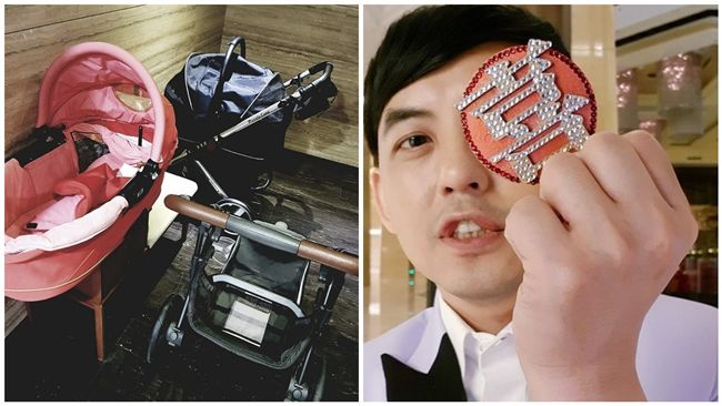 黃子佼曬嬰兒車　謝孟耿如「支援」