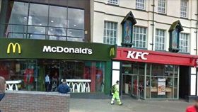 英國,麥當勞,肯德基,連鎖素食,不良份子,反社會運動,治安 圖／翻攝自太陽報
