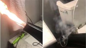 吹風機,網購,美國,亞馬遜,Amazon,噴火,故障　圖／翻攝自臉書