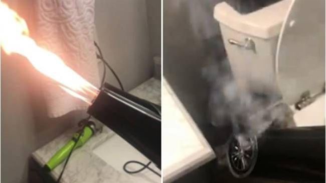 她亞馬遜網購吹風機　用到一半竟噴火