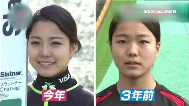 日本冬奧冰雪女神　化妝後撞臉女星