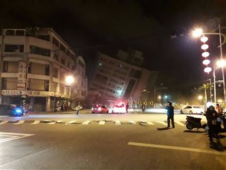 7級強震襲擊　釀花蓮統帥飯店倒塌