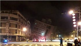 花蓮,地震,秀林,宜蘭,倒塌,商校街,旅店　圖／翻攝畫面