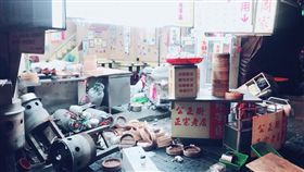 花蓮,地震,公正街,公正包子,周家蒸餃　圖／翻攝畫面