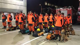 花蓮,地震,強震,救援,新北市消防局,集結,救援