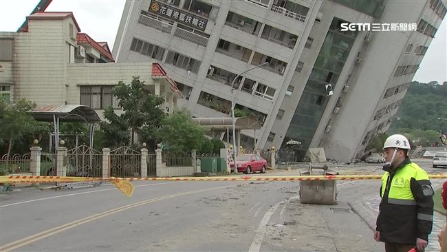 雲門翠堤嚴重傾斜　33度角隨時恐坍