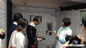 國民黨立委林麗蟬,密室逃脫(圖/記者李英婷攝)