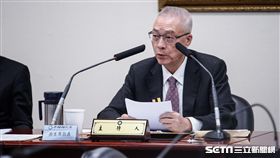 國民黨黨主席吳敦義召開中常會。 圖／記者林敬旻攝