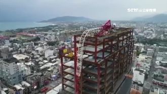 花蓮艾美酒店吊臂「震斷」　估損1億