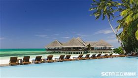 12生肖旅遊運勢,海島飯店,沙灘,海景。（圖／hotels.com提供）