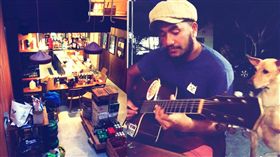 花蓮地震，張震嶽的酒館暫停營業。（合成圖／翻攝自臉書）