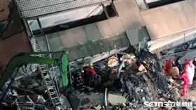 花蓮地震,雲門翠堤重新開始搜救（圖／記者盧冠妃攝影）