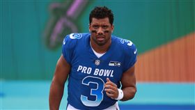 ▲Russell Wilson是美式足球、棒球雙棲選手。（資料照／美聯社／達志影像）