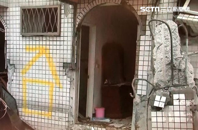 兩倒塌建物內藏瓦斯　全移除要等晚上