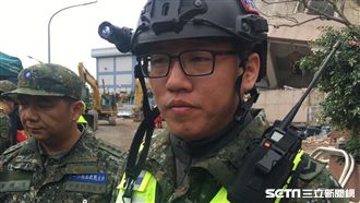 全家都在收容所…上士堅持奔災區救人