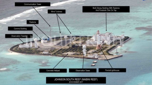 陸版圖再擴張？南海7島疑成軍事基地