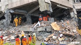 雲門翠堤搜救現場（圖／記者盧冠妃攝）