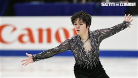 四大洲花式滑冰錦標賽男子短曲日本選手宇野昌磨 圖／記者林敬旻攝