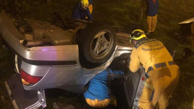震災消防員遇車禍秒救援　網友超感動