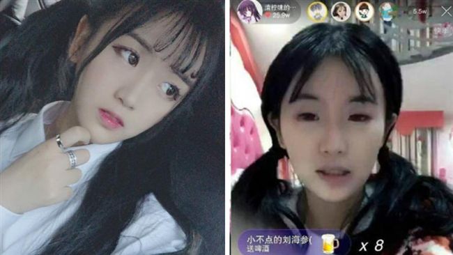 網紅直播誤關美顏　真面目嚇壞粉絲