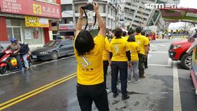 山達基,志工,胖卡,花蓮震災,龔修賢,宗教團體
圖／龔修賢臉書