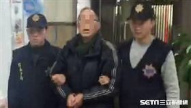 高翁因毒品走私被判9年徒刑，南下台中躲藏10年後，因經營漁獲事業有成，北返送貨時遭逮（翻攝畫面）