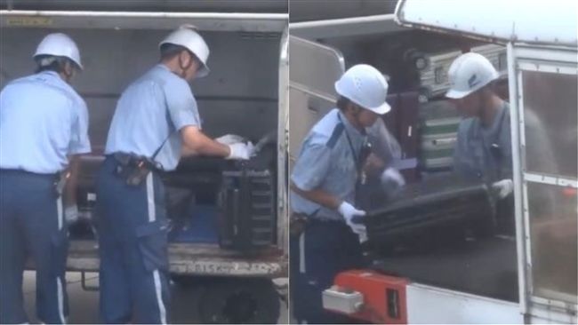 日地勤「這樣」處理行李！讓網友讚翻