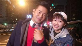 謝承均,林玟誼,甘味人生,金家好媳婦,探班,前妻,威苓（圖／翻攝自謝承均臉書）