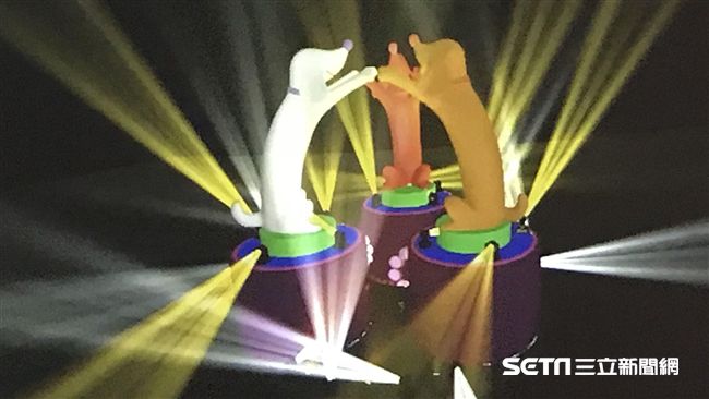 幸福魔力狗領軍　台北燈節打造雙主燈