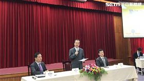 行政院政務委員羅秉成、司法院長許宗力、法務部長邱太三。潘千詩攝影