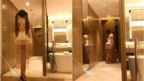 ▲大陸社群平台瘋傳「人妻勾引外送員」不雅影片，氣得遭影射的外賣公司報警處理。（圖／翻攝網路）
