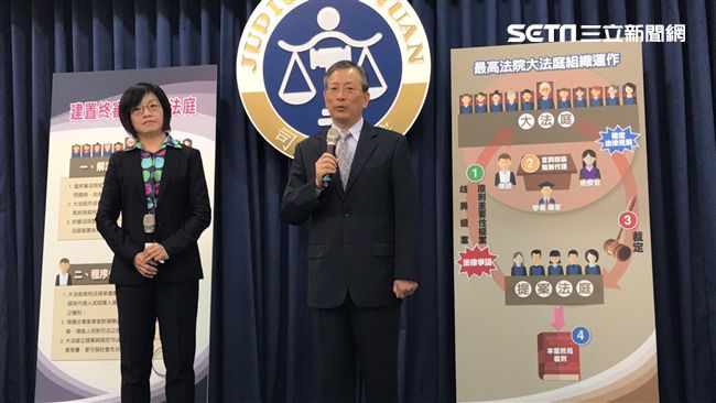 統一法律見解　司法院推大法庭制度