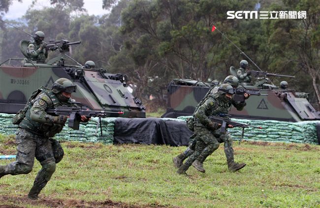 陸軍春節加強戰備。（邱榮吉/攝影）