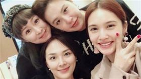 4 in Love,楊丞琳,冷嘉琳,黃小柔,張棋惠。(合成圖／翻攝自臉書)