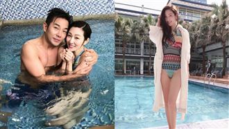 謝承均水中裸身　胸肌貼比基尼曾莞婷