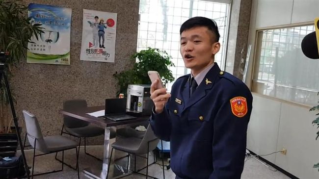 警界好歌喉！自製饒舌曲讓民眾真安心