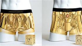 粉絲福利！《聖鬥士》推黃金聖衣內褲（圖／翻攝自東TOUCH 臉書）