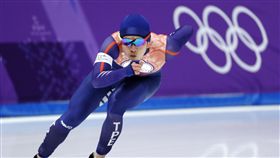 ▲台灣競速滑冰新星戴瑋麟。（圖／美聯社／達志影像）