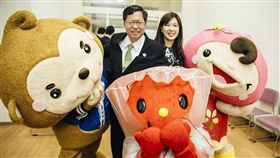 鄭文燦,妻子,林俞汝,老公,情人節,老婆,桃園市長
圖／翻攝臉書