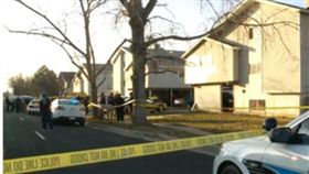 美國猶他州西谷市發生槍擊案，已知1死2傷。（圖／翻攝fox13now）