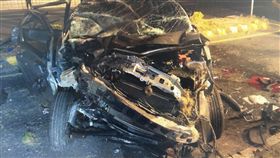 郭男酒駕上演極速狂飆，釀1死2重傷。（圖／翻攝畫面）